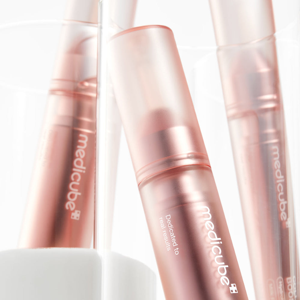 Medicube product and texture photograph