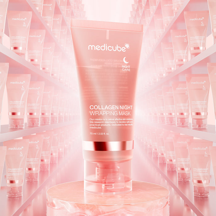 Medicube product and texture photograph
